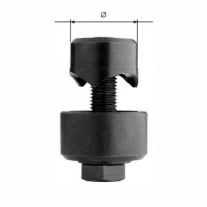Capete de poanson (12.7-63.5 mm) cu bulon de strangere, pentru perforarea tablei - Img 2