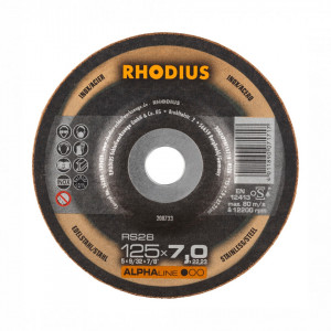 Discuri abrazive polizare inox/otel/neferoase/fonta (115-230 mm) - RS28 - Img 2