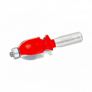 Freza cu coada, pentru ornamente, placata CMS Z2 - 99-01212P - Img 2