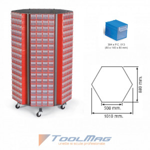 Organizator mobil 384 module - CKM.40 - PORT-BAG detalii