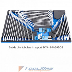Set de scule de 325 piese in module SOS in carucior de scule 940EV6 - 1011AEV6 - Img 2
