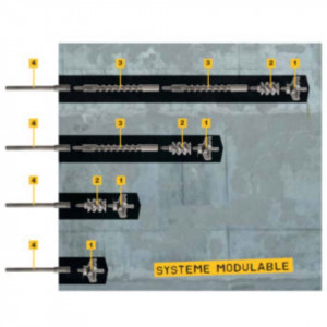 Sistem modular pentru gauri in beton (44-80 mm) mai adanci de 1 m Power Max - Img 6
