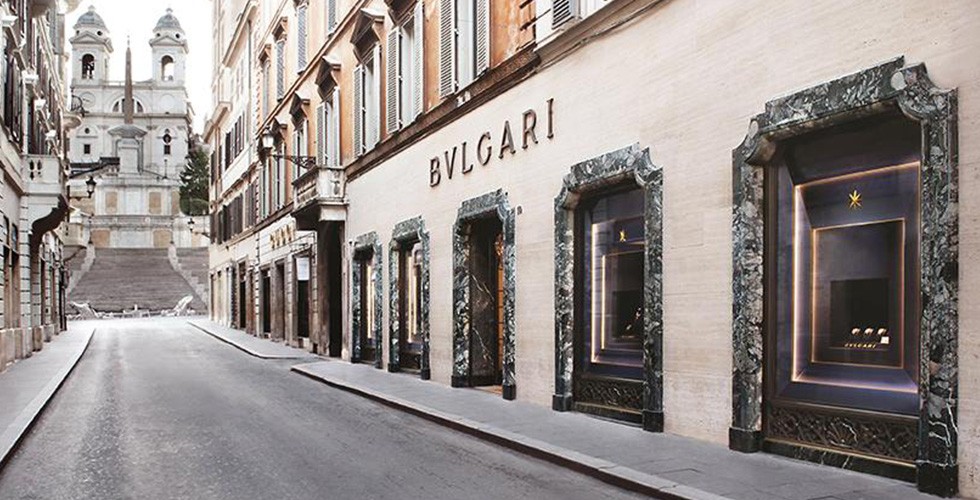 Магазин на Bvlgari в Рим. Снимка: bulgari.com