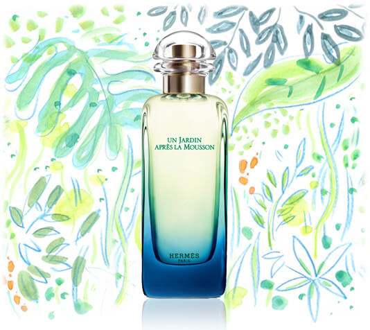 Hermes Un Jardin Apres La Mousson EDT 100ml за Мъже и Жени БЕЗ