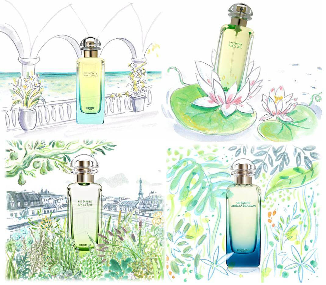 Hermes Un Jardin Apres La Mousson EDT 100ml за Мъже и Жени БЕЗ