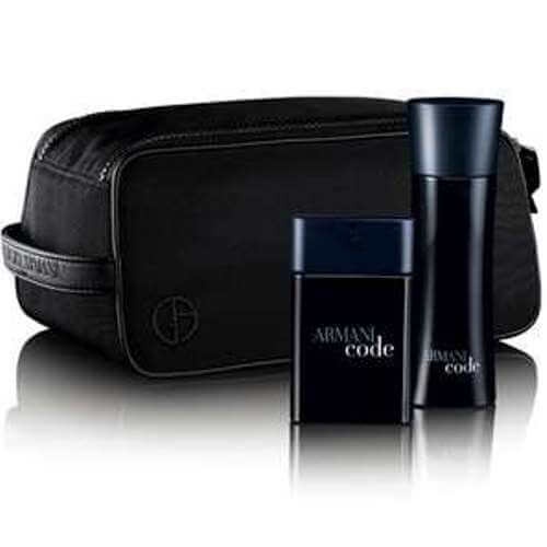 Armani Code Комплект (EDT 50ml + Shower Gel 75ml + Bag) за Mъже - Img 1