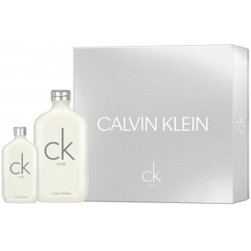 Calvin Klein CK One Комплект (EDT 200ml + EDT 50ml) за Мъже и Жени - Img 1