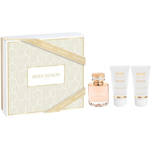 Boucheron Quatre Комплект (EDP 50ml + BL 50ml + SG 50ml) за Жени - Img 1