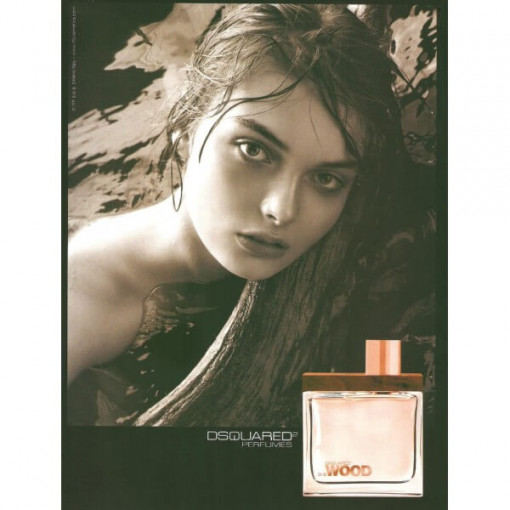 Dsquared2 She Wood Комплект (EDP 50ml + Body Lotion 100ml +Bag) за Жени - Img 2