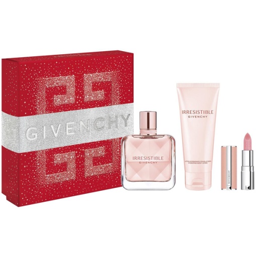 Givenchy Irresistible Комплект (EDP 50ml + BL 100ml + Lipstick) за Жени - Img 1