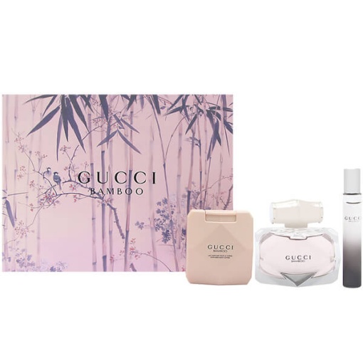 Gucci Bamboo Комплект (EDP 75ml + EDP 7.4ml + BL 100ml) за Жени - Img 1