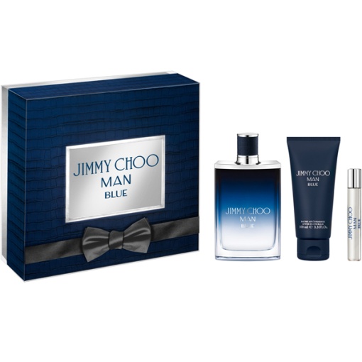 Jimmy Choo Man Blue Комплект (EDT 100ml + AS Balm 100ml + EDT 7.5ml) за Мъже