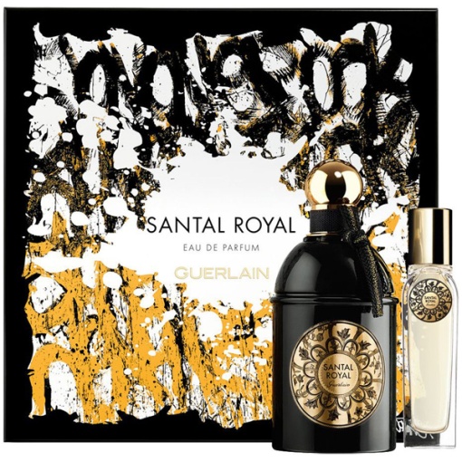 Guerlain Santal Royal Комплект (EDP 125ml + EDP 15ml) за Мъже и Жени - Img 1