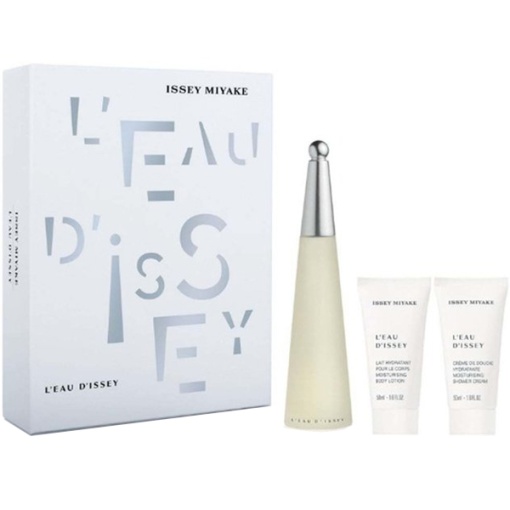 Issey Miyake L&#039;Eau D&#039;Issey Комплект (EDT 50ml + BL 50ml + SG 50ml) за Жени - Img 1