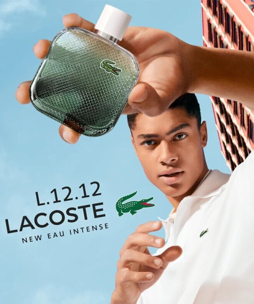 Lacoste L 12.12 Blanc Eau Intense EDT 100ml за Мъже БЕЗ ОПАКОВКА - Img 2