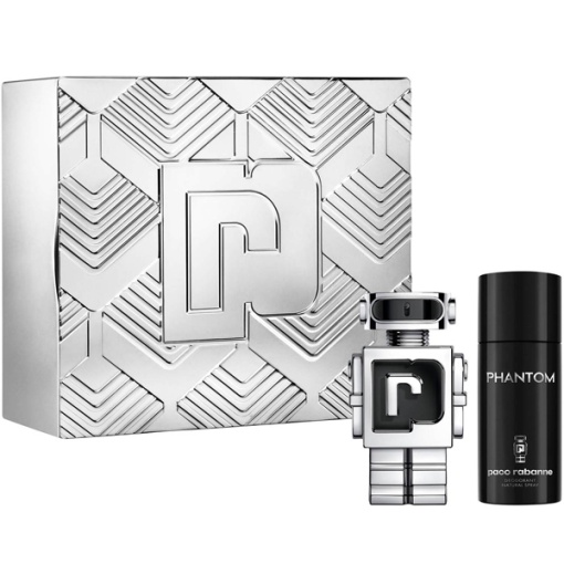 Paco Rabanne Phantom Комплект (EDT 100ml + Deo Spray 150ml) за Мъже - Img 1