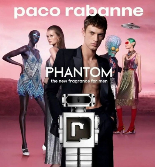 Paco Rabanne Phantom Комплект (EDT 100ml + Deo Spray 150ml) за Мъже - Img 2