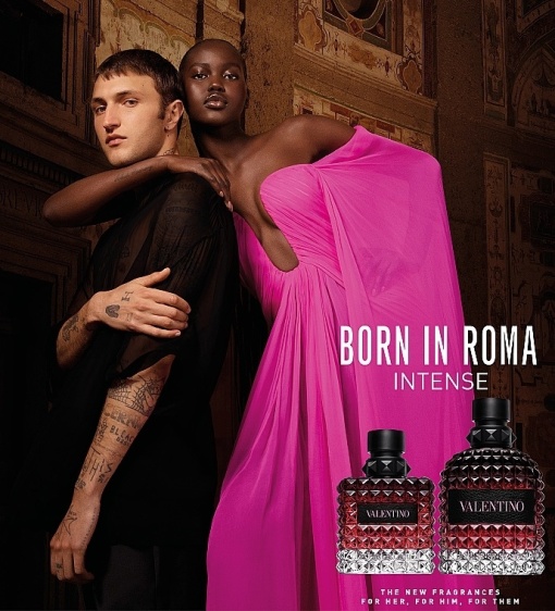 Valentino Uomo Born in Roma Intense EDP 100ml за Мъже БЕЗ ОПАКОВКА - Img 2