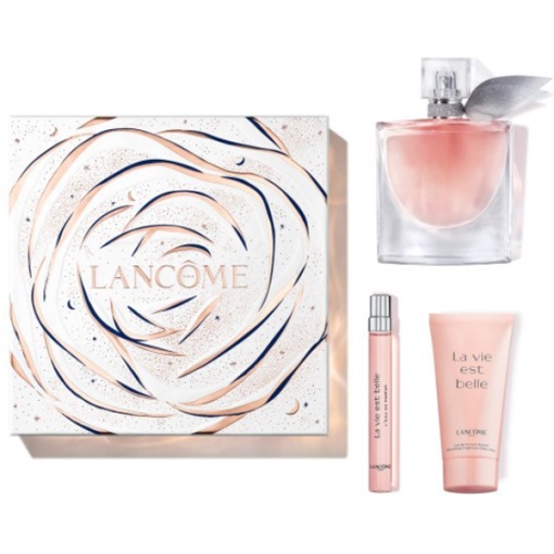Lancome La Vie Est Belle Комплект (EDP 50ml + BL 50ml + EDP 10ml) за Жени