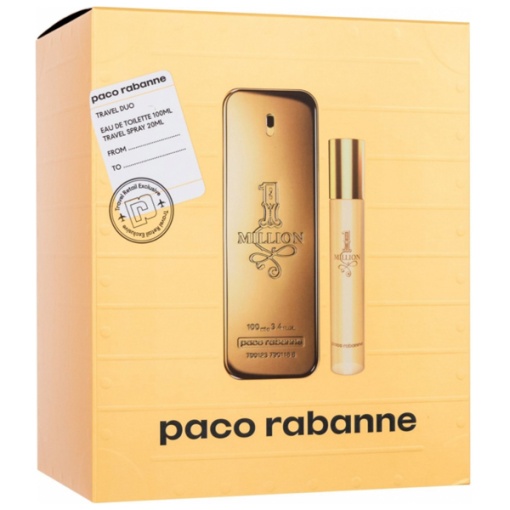 Paco Rabanne 1 Million Комплект (EDT 100ml + EDT 10ml + Deo Spray 150ml) за Мъже - Img 1