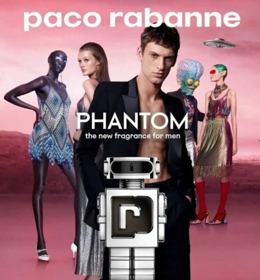 Paco Rabanne Phantom Комплект (EDT 100ml + EDT 10ml) за Мъже - Img 2