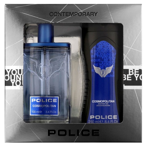 Police Cosmopolitan Комплект (EDT 100ml + SG 250ml) за Мъже - Img 1