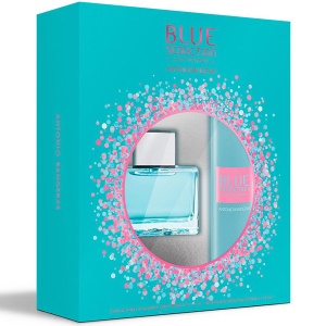 Antonio Banderas Blue Seduction Комплект (EDT 80ml + Deo Spray 150ml) за Жени