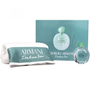 Armani Acqua Di Gioia Комплект (EDP 100ml + Towel) за Жени