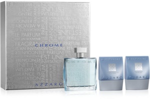 Azzaro Chrome Комплект (EDT 100ml + AS Balm 75ml + SG 75ml) за Мъже
