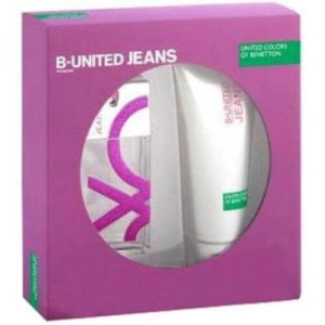 Benetton B.United Jeans Комплект (EDT 100ml + SG 200ml) за Жени