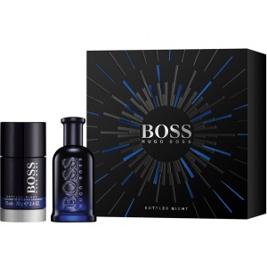Boss Bottled Night Комплект (EDT 50ml + Deo Stick 75ml) за Мъже