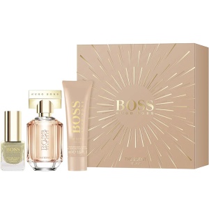 Boss The Scent for Her Комплект (EDP 30ml + BL 50ml + Nail Polish 4.5ml) за Жени
