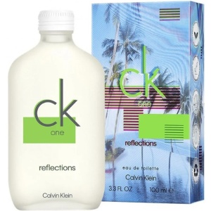 Calvin Klein CK One Reflections EDT 100ml Мъже и Жени БЕЗ ОПАКОВКА - Img 3