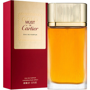 Cartier Must de Cartier Gold EDP 100ml за Жени БЕЗ ОПАКОВКА - Img 3