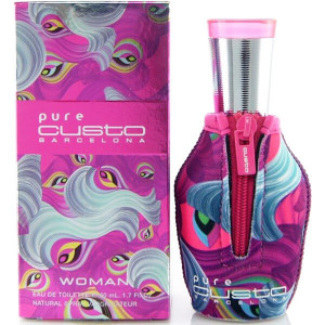 Custo Barcelona Pure Custo Barcelona Woman EDT 100ml за Жени БЕЗ ОПАКОВКА - Img 4