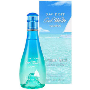 Davidoff Cool Water Summer Seas EDT 100ml за Жени БЕЗ ОПАКОВКА - Img 2