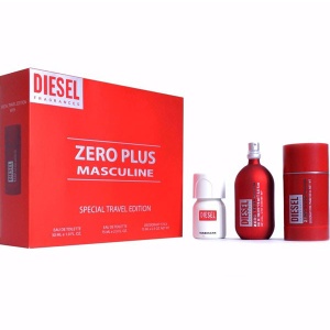 Diesel Zero Plus Комплект (EDT 75ml + Deo Stick 75ml + Plus Plus EDT 30ml) за Мъже
