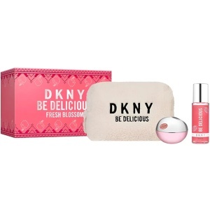 DKNY Be Delicious Fresh Blossom Комплект (EDP 100ml + Body Mist 125ml + Pouch) за Жени