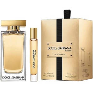 Dolce&Gabbana The One Eau de Toilette Set (EDT 100ml + EDT Rollerball 7.4ml) за Жени