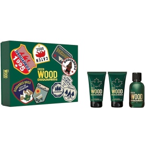 Dsquared2 Green Wood Комплект (EDT 50ml + AS Balm 50ml + SG 50ml) за Мъже