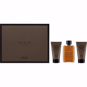 Gucci Guilty Absolute Комплект (EDP 50ml + AS Balm 50ml + SG 50ml) за Мъже