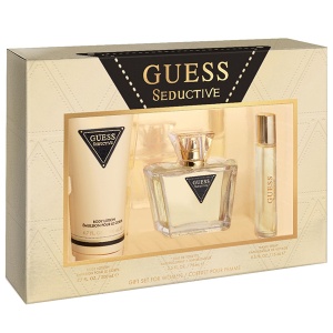 Guess Seductive Комплект (EDT 75ml + EDT 15ml + BL 200ml) за Жени
