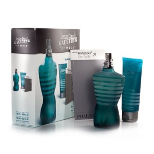 Jean Paul Gaultier Le Male Комплект (EDT 125ml + SG 100ml + Пътеводител в града) за Мъже