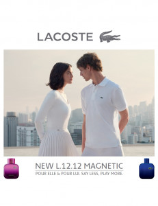 Lacoste Eau de Lacoste L.12.12 Pour Elle Magnetic EDP 45ml за Жени - Img 3