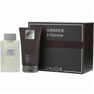 Lalique Hommage à L'Homme Комплект (EDT 100ml + SG 150ml) за Мъже