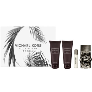 Michael Kors Pour Homme Absolu Комплект (EDP 100ml + AS Balm 100ml + SG 100ml +EDP 10ml) за Мъже