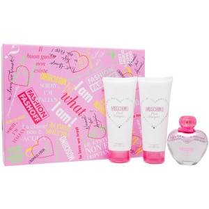 Moschino Pink Bouquet Комплект (EDT 50ml + SG 100ml + BL 100ml) за Жени