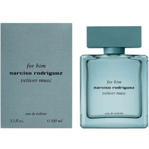 Narciso Rodriguez for Him Vetiver Musc EDT 100ml за Мъже БЕЗ ОПАКОВКА - Img 4