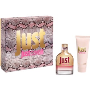 Roberto Cavalli Just Cavalli Комплект (EDT 50ml + Body Lotion 75ml) за Жени - Img 1