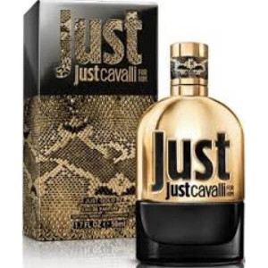 Roberto Cavalli Just Cavalli Gold Him EDP 90ml за Мъже БЕЗ ОПАКОВКА - Img 3